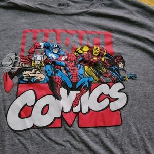 Marvel comics large men's tshirt